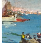 R. CARIGNANI, Neapolitan seascape - R. CARIGNANI
