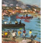R. CARIGNANI, Neapolitan seascape - R. CARIGNANI