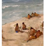 Gaetano Bocchetti, Figures by the Seaside - Gaetano Bocchetti (1888 - 1990)