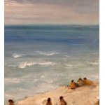 Gaetano Bocchetti, Figures by the Seaside - Gaetano Bocchetti (1888 - 1990)