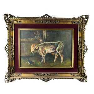 UNIDENTIFIED SIGNATURE, Stable with Livestock