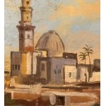 UNIDENTIFIED SIGNATURE, Street scene with figures in Istanbul