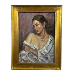 UNIDENTIFIED SIGNATURE, Portrait of a Woman