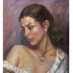 UNIDENTIFIED SIGNATURE, Portrait of a Woman