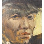 Camilo Henriquez VAN DEN BORGHT, Portrait of a man with a hat - Camilo Henriquez VAN DEN BORGHT (1935-2005)