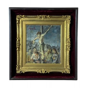 UNIDENTIFIED SIGNATURE, Christ on the Cross