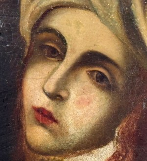 ANONIMO, Portret Beatrice Ceci w stylu Guido Reni