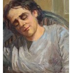 ANONIMO, Portrait of a man at rest