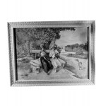 UNIDENTIFIED SIGNATURE, Women in the garden