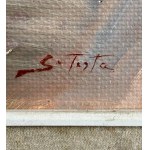 S. TESTA, Portrait of a woman with a veil - S. Testa
