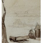 Giacinto Gigante, Convent on the Bay - Giacinto Gigante (1806-1876)