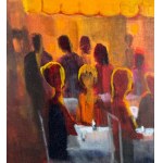 Eliano Fantuzzi, Characters at the Bristot - Eliano Fantuzzi (Modena, September 25, 1909 - Verona, 1987)