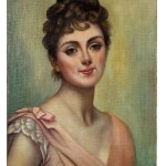 ANONIMO, La bella donna after Charles Joshua Chaplin