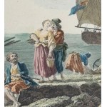 ANONIMO, Seascape with Figures and Architecture