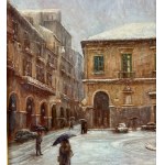 ANONIMO, Neapolitan street with figures