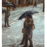 ANONIMO, Neapolitan street with figures