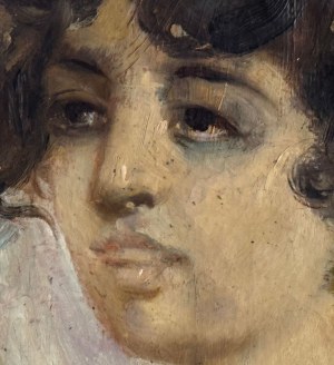 ANONIMO, Portret młodej kobiety