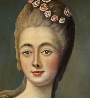 ANONIMO, hrabina Du Barry autorstwa Jeanne Bécu (1743-1793)