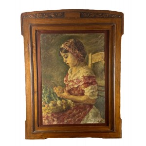 MORGARI, Portrait of a Young Girl - MORGARI