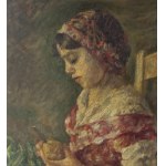 MORGARI, Portrait of a Young Girl - MORGARI