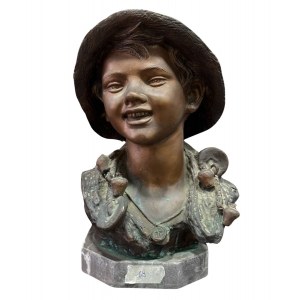 DE MARTINO, Neapolitan street urchin - De Martino