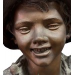 DE MARTINO, Neapolitan street urchin - De Martino