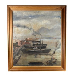 UNIDENTIFIED SIGNATURE, View of a Neapolitan port