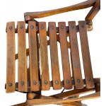 BREVETTI REGUITTI, Lot of seven chairs by Brevetti Reguitti