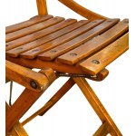 BREVETTI REGUITTI, Lot of seven chairs by Brevetti Reguitti