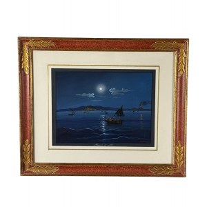 UNIDENTIFIED SIGNATURE, Naples at night