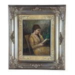 L. DI ROCCO, Woman reading - L. DI ROCCO