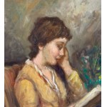L. DI ROCCO, Woman reading - L. DI ROCCO