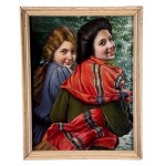 ANONIMO, Portrait of two women