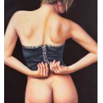 UNIDENTIFIED SIGNATURE, Nude Woman seen from the back