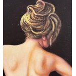 UNIDENTIFIED SIGNATURE, Nude Woman seen from the back