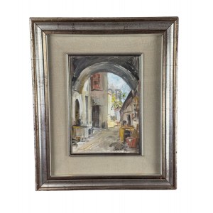 ANTONIO ASTURI, Rustic Scene - ANTONIO ASTURI (1904 - 1986)