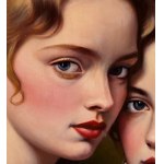 UNIDENTIFIED SIGNATURE, Portrait of two sisters