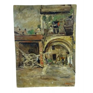 UNIDENTIFIED SIGNATURE, Country farmhouse