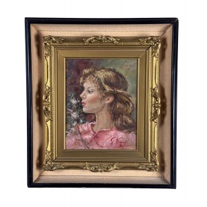 UNIDENTIFIED SIGNATURE, Girl in profile