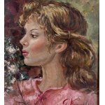 UNIDENTIFIED SIGNATURE, Girl in profile