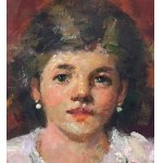 ANONIMO, Portrait of a seated girl