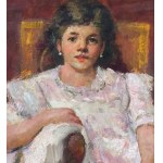 ANONIMO, Portrait of a seated girl