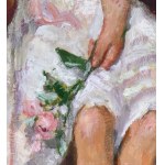ANONIMO, Portrait of a seated girl