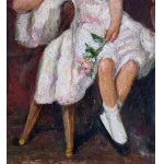 ANONIMO, Portrait of a seated girl