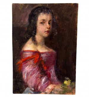 ANONIMO, Portret młodej kobiety
