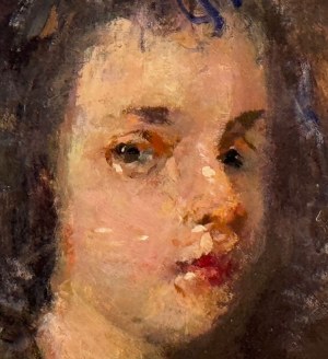 ANONIMO, Portret młodej kobiety