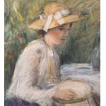 Tonino Manna, Two women in a garden - Tonino Manna
