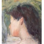 Tonino Manna, Two women in a garden - Tonino Manna