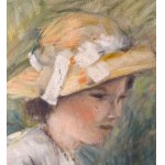 Tonino Manna, Two women in a garden - Tonino Manna