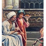 UNIDENTIFIED ARTIST, Scene with Oriental figures
